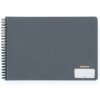 OXYBAG 8-82921 Classic, skicár A3, špirála na krátkej strane, 50 listov, 190g/m2, šedý