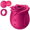 Satisfyer Pro 2 Rose Classic Rechargeable Air-Pulse Clitoral Stimulator Red