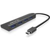 RAIDSONIC ICY BOX, USB Hub, 4-port, USB Type C/4xUSB 3.0 (IB-AC6405-C)