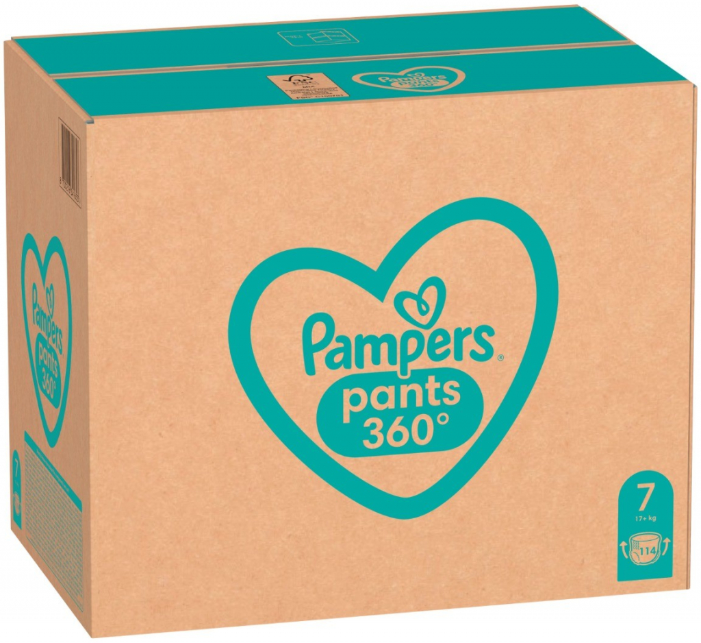 Pampers Pants 7 114 ks