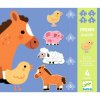 Djeco Prvé puzzle Primo Na farme