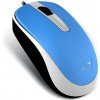 GENIUS DX-120/ Kancelárska/ Optická/ 1 200 DPI/ Drôtová USB/ Modrá 31010105108