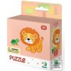 Puzzle Lev 16 dílků