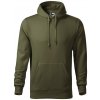 MALFINI Pánska mikina Cape - Military | 3XL