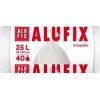 Alufix Vrecia na odpadky HDPE 40ks 10μm 25l biele