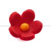 Cukrová dekorácia - Nezabúdka červená (100ks)