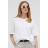 Bavlnené tričko United Colors of Benetton 3BL0E17G5.101 biela S