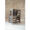 Tuptiwood Učiaca veža Kitchen Helper double safe sivá