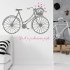 INSPIO Nálepka Samolepky - Bicykel 74x95 texty, citáty vlastná farba z výberu