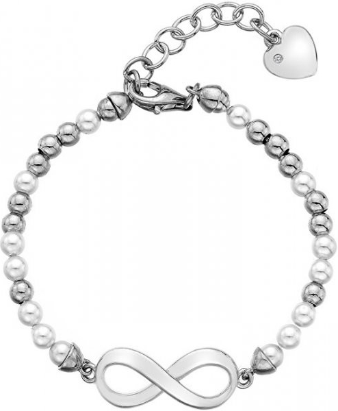 Hot Diamonds strieborný náramok Infinity Bead Pearl DL529 od 111,91 € -  Heureka.sk