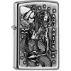 Zapaľovač Zippo 25556 Aquarius Zodiac Emblem
