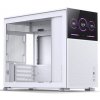 Jonsbo D31 MESH Screen biela / Micro-ATX / 1x USB-A 3.0 / 1x USB-C 3.2 / bez zdroja / displej / priehľadná bočnica (D31 MESH WHITE SC)