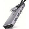 AXAGON HMC-5H60, USB 5Gbps hub, porty 2x USB-A, 1x USB-C, HDMI 4k/60, PD 100W, kábel USB-C 15cm