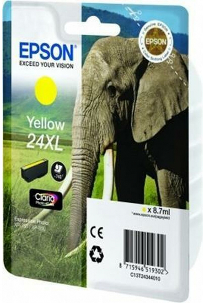 Epson 24XL Yellow - originálny