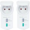 Extol Light 43803 | Zásuvka ovládaná cez RF pre vonkajšie použitie 2 ks zásuviek