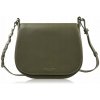 Paolo Peruzzi kabelka kabelka cez rameno z pravej kože zelená