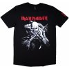 Iron Maiden Tričko 50 Trooper Charge White Unisex Black M