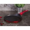 BERLINGERHAUS Pánev na palačinky s mramorovým povrchem 25 cm Burgundy Metallic Line BH-1272