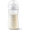 AVENT Natural Response Priehľadná fľaša s cumlíkom pre podporu rytmu pitia (3+ mesiace) 330 ml dojčenská fľaša