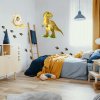 INSPIO Nálepka Tyrannosaurus rex - nálepky pre chlapcov 110x90 autá a dinosaury hnedá, plnofarebný motív