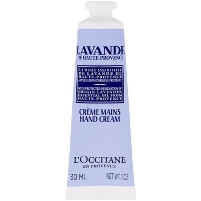 L'Occitane Lavender vyživující krém na ruce 30 ml pro ženy