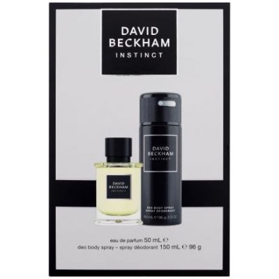 David Beckham Instinct darčekový set toaletná voda 50 ml + dezodorant 150 ml pre mužov