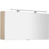 Sapho - CLOE galérka s LED osvetlením, 100x50x18cm, brest Bardini