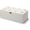 LEGO® stolové box 8 so zásuvkou 31,6 x 15,8 x 11,3 cm biela (LEGO40211735)