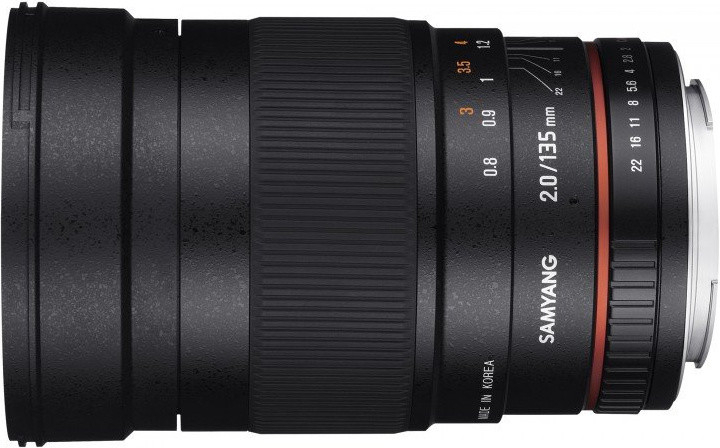 Samyang 135mm f/2 ED UMC Canon EF