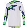ALPINESTARS dres SUPERTECH VISTA svetlo šedá/žltá fluo/zelená/modrá/ružová 2026 - M