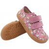Detské barefoot plátenky Froddo G1700379-4 WHITE PINK - veľ. 21