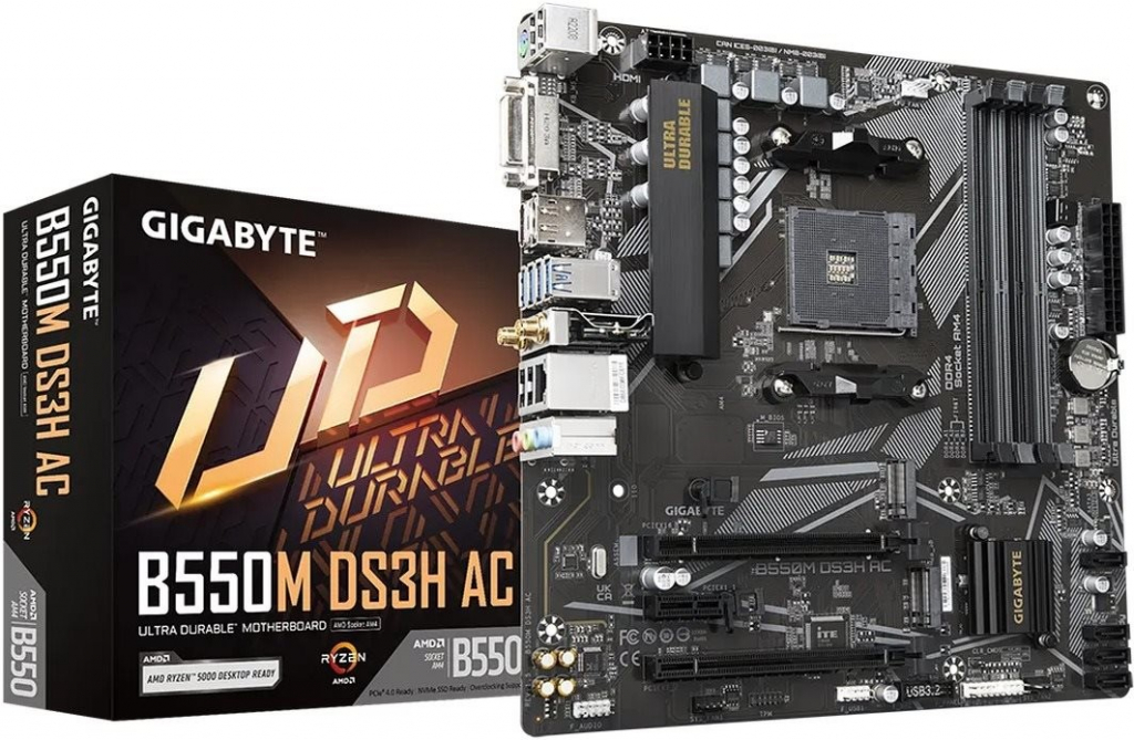 Gigabyte B550M DS3H AC