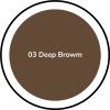 Wowbyme® BrowControl Vodeodolná ceruzka na obočie Farba: 03 Deep Brown