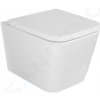 kielle Závesné WC so sedadlom SoftClose, Rimless, biela 30111000