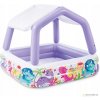 Intex 57470 Akvárium se stříškou 157 x 157 x 122 cm fialové