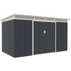 Zahradní domek G21 Zahradní domek GRAH 700 - 340 x 206 cm, antracitový (GRAH-700-ZNGR-2S0)