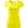 Golfový set - Dámske tričko Pure - 2XL ( Citrónová )