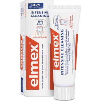 Elmex Intensive Cleaning zubná pasta pre hladké a přirozeně bílé zuby 50 ml