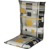 Poduška na vysoké kreslo Doppler Living 48x119 cm sivo-žltá