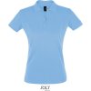 SOL's Collection Polokošile Perfect Women krátký rukáv dámská COT-25113541001 Modrá nebesky