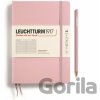 Leuchtturm 1917 Notes linkovaný v tvrdej väzbe A5 251 listov púdrová ružová