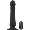 Análny prirážací vibrátor s diaľkovým ovládačom Anal Thruster - Black Velvets