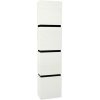 Vysoká skrinka do kúpeľne Devo Viva 2.0 pravá biela 40 x 170 x 26 cm VV2-S4D3SP40x26-F104