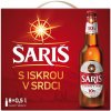 Šariš 10° pivo výčapné svetlé 8 x 0,5 l (4 l)
