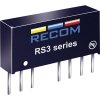 RECOM RS3-2412S DC / DC menič napätia, DPS 24 V/DC 12 V/DC 250 mA 3 W Počet výstupov: 1 x; RS3-2412S