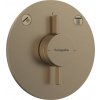 Hansgrohe DuoTurn S - podomietková batéria - kartáčovaný bronz