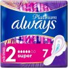 Always Platinum hygienické vložky Super 7 ks