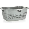KEEEPER Kôš na bielizeň 49 l, 65 x 45 x 28,5 cm, perforovaný, dymový