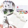 Biely samolepiaci papier pre Phomemo M02 50 mm x 3,5 m nálepky (10y)