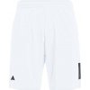 Pánske šortky adidas Club 3 Stripes Short White S